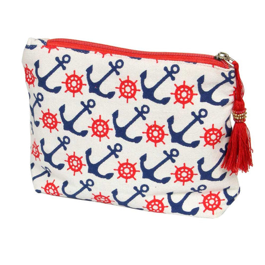 ANCHOR POUCH/COSMETIC BAG