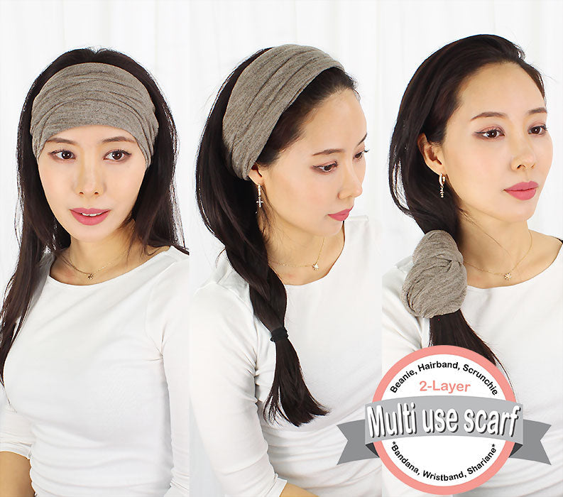 2-LAYER MULTI-USE HEADWRAP