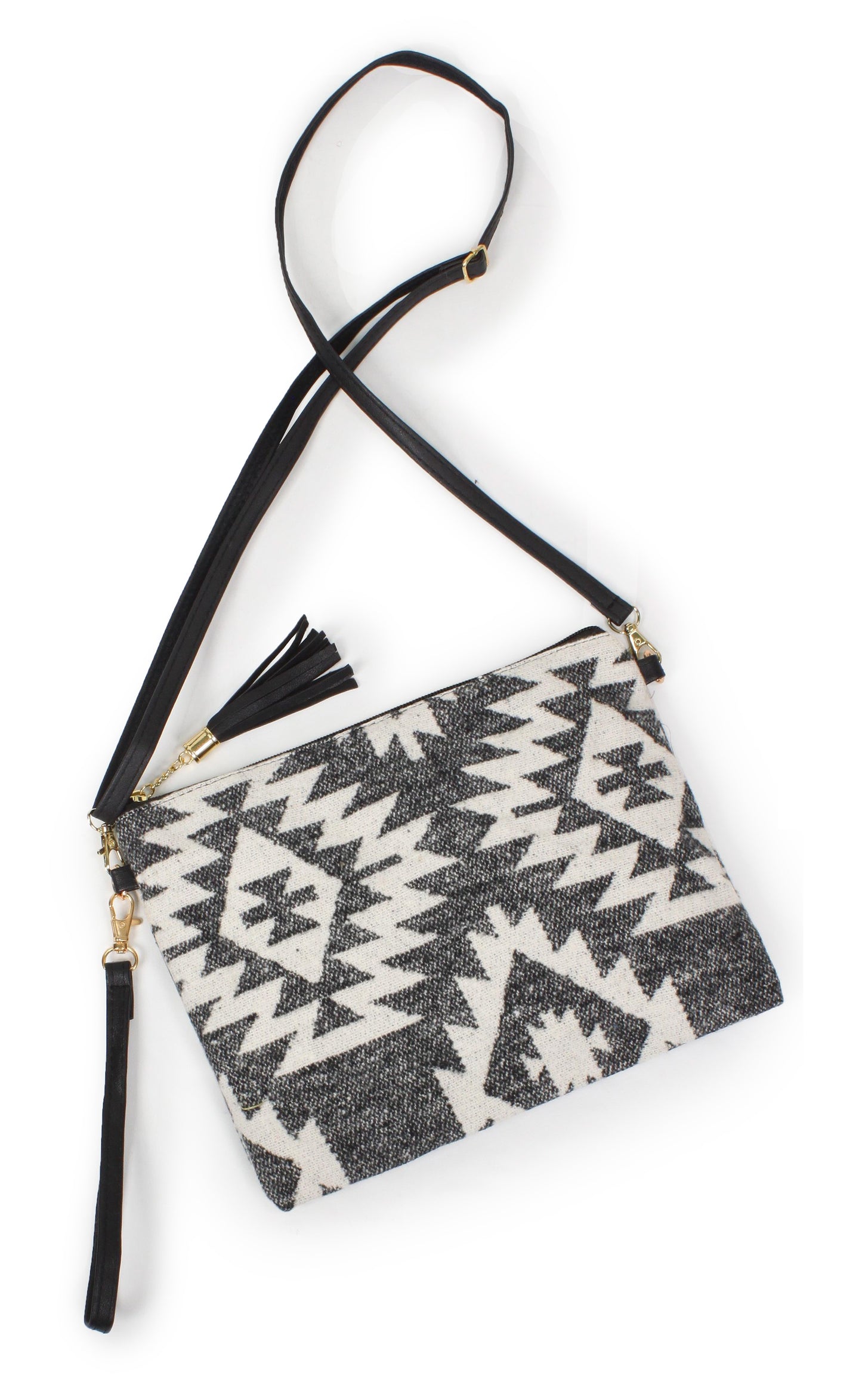 WESTERN PRINT CROSSBODY/CLUTCH BAG