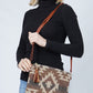 WESTERN PRINT CROSSBODY/CLUTCH BAG