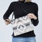 WESTERN PRINT CROSSBODY/CLUTCH BAG