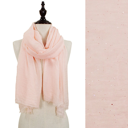 GLITTER DECO VISCOSE OBLONG SCARF