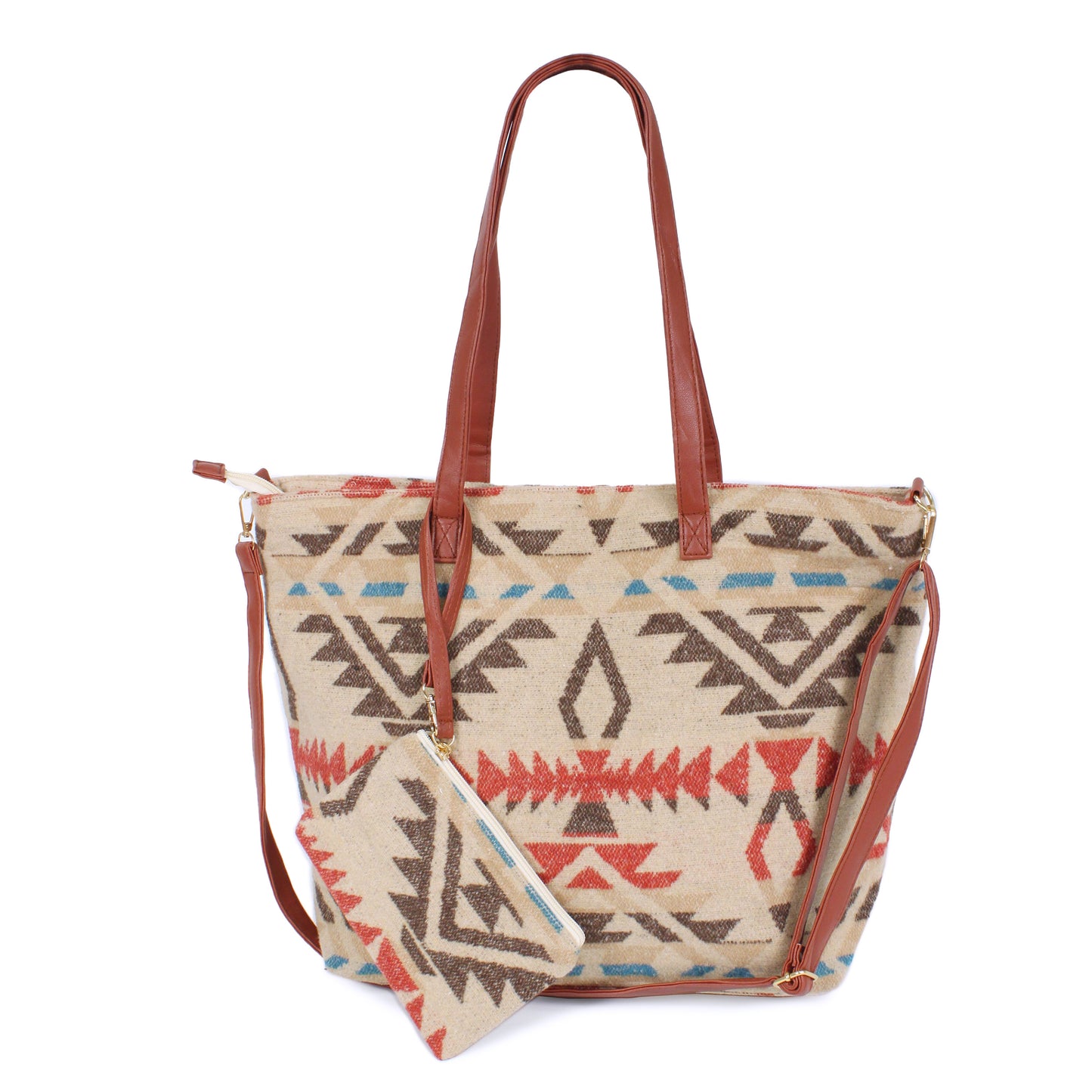 WESTERN WEEKEND TOTE BAG + POUCH