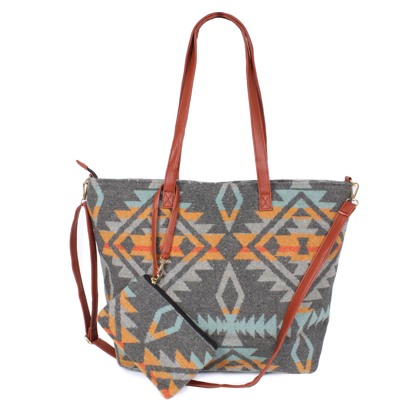 WESTERN WEEKEND TOTE BAG + POUCH