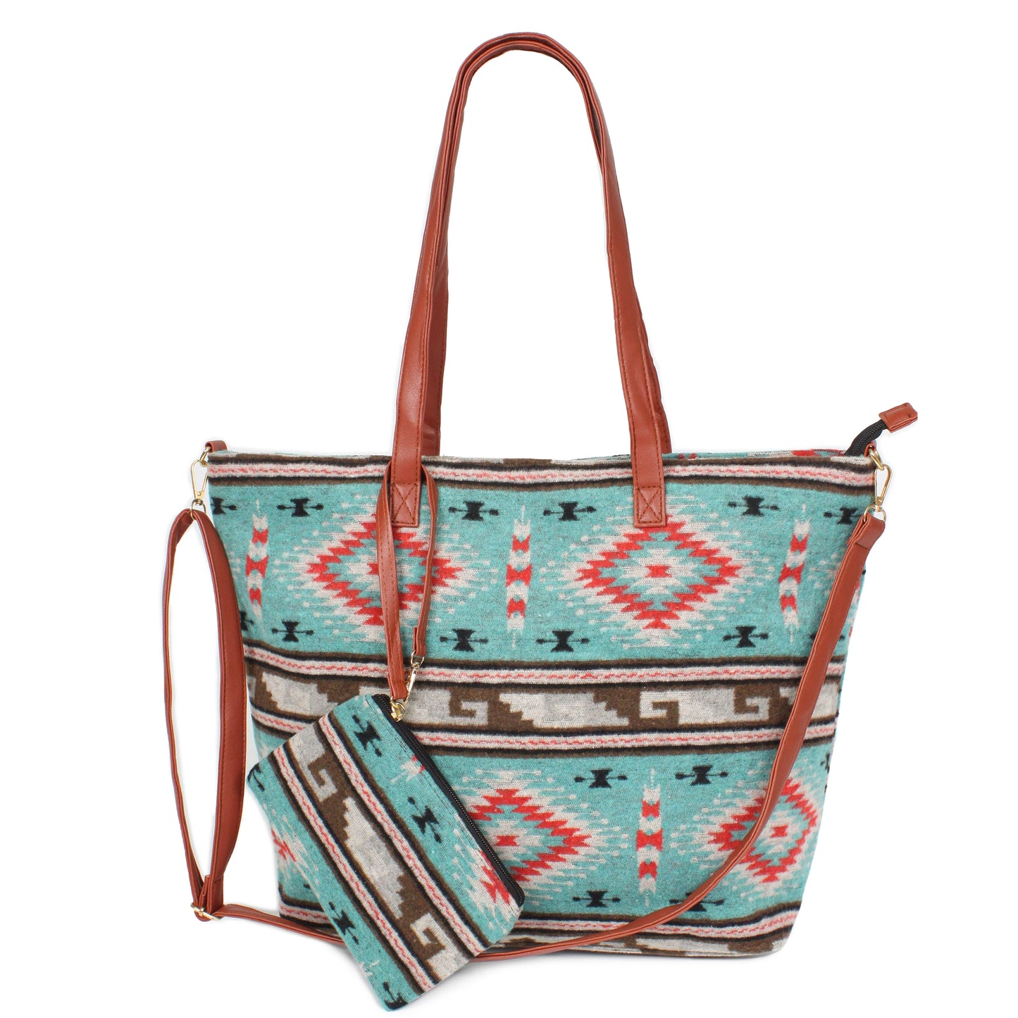 WESTERN WEEKEND TOTE BAG + POUCH