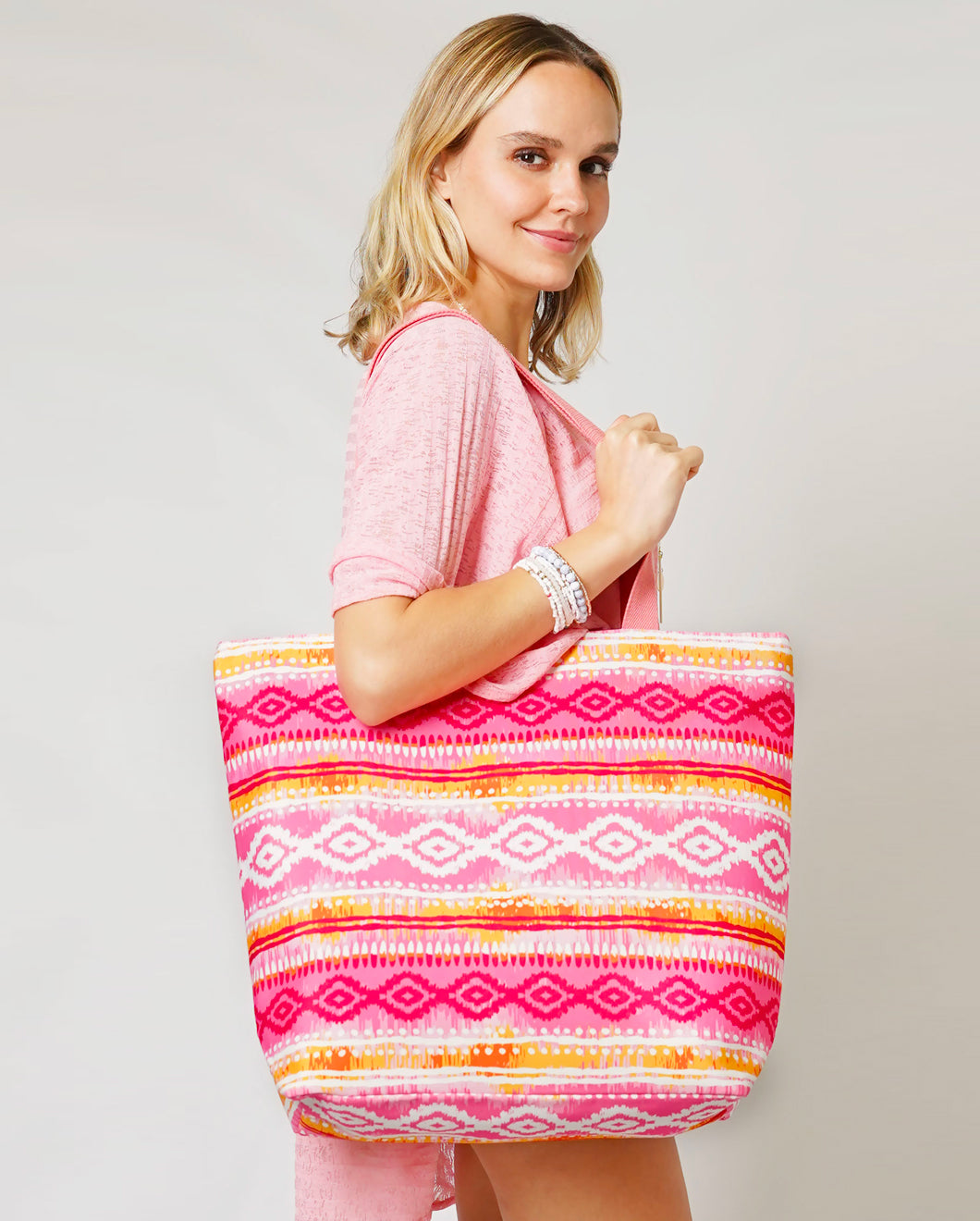 IKAT PRINT TOTE BAG