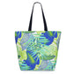 TROPICAL PRINT TOTE BAG