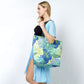 TROPICAL PRINT TOTE BAG