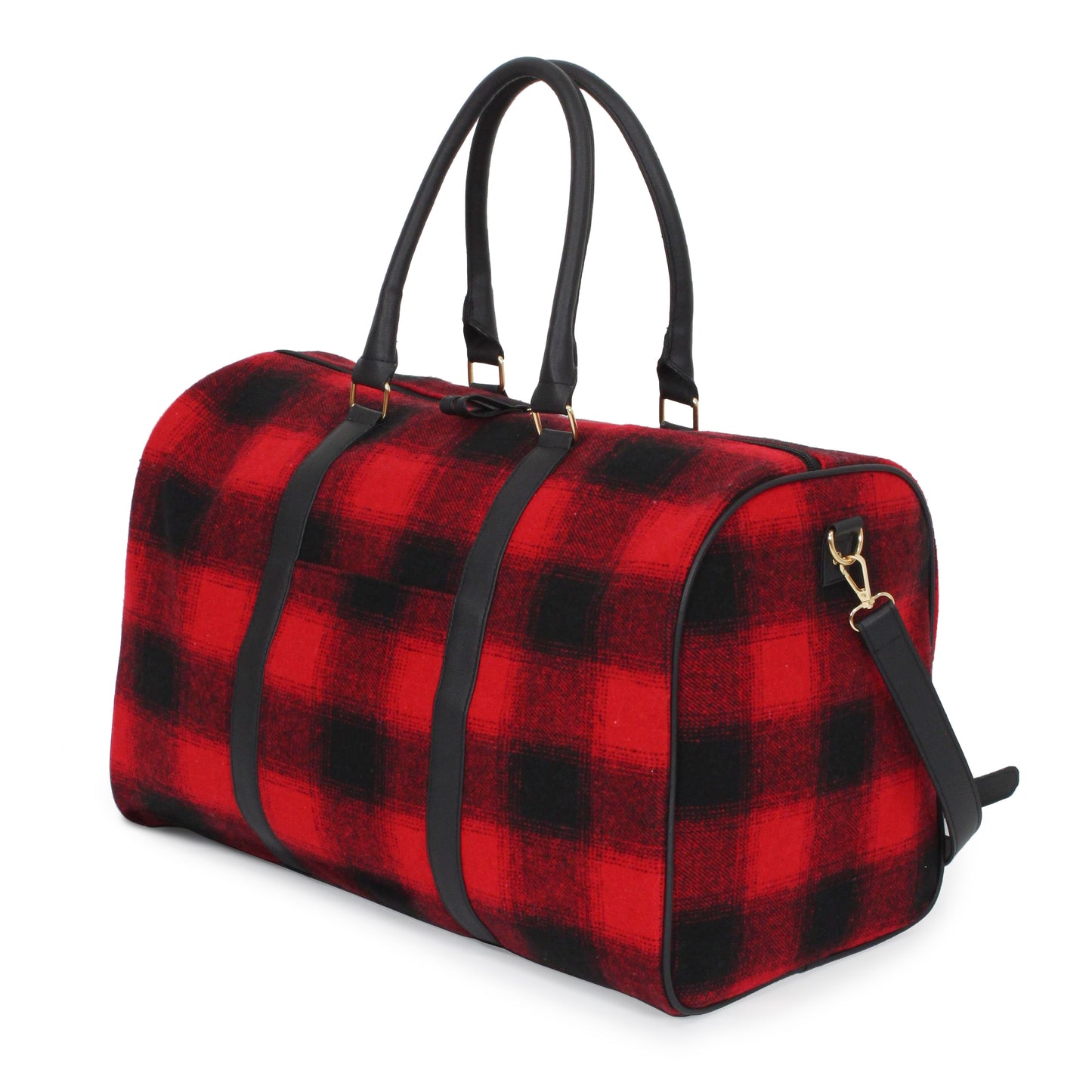 BUFFALO PATTERN DUFFLE BAG