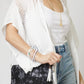 TIE DYE PRINT CROSSBODY/CLUTCH BAG