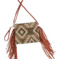 WESTERN+FRINGE CROSSBODY BAG/CLUTCH