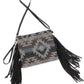 WESTERN+FRINGE CROSSBODY BAG/CLUTCH