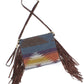 WESTERN+FRINGE CROSSBODY BAG/CLUTCH