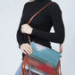 WESTERN+FRINGE CROSSBODY BAG/CLUTCH