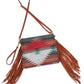 WESTERN+FRINGE CROSSBODY BAG/CLUTCH