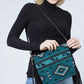 WESTERN+FRINGE CROSSBODY BAG/CLUTCH