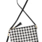 LUREX HOUNDSTOOTH CROSSBODY/CLUTCH BAG