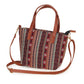 TRIBAL PRINT CROSSBODY BAG