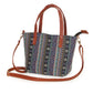 TRIBAL PRINT CROSSBODY BAG