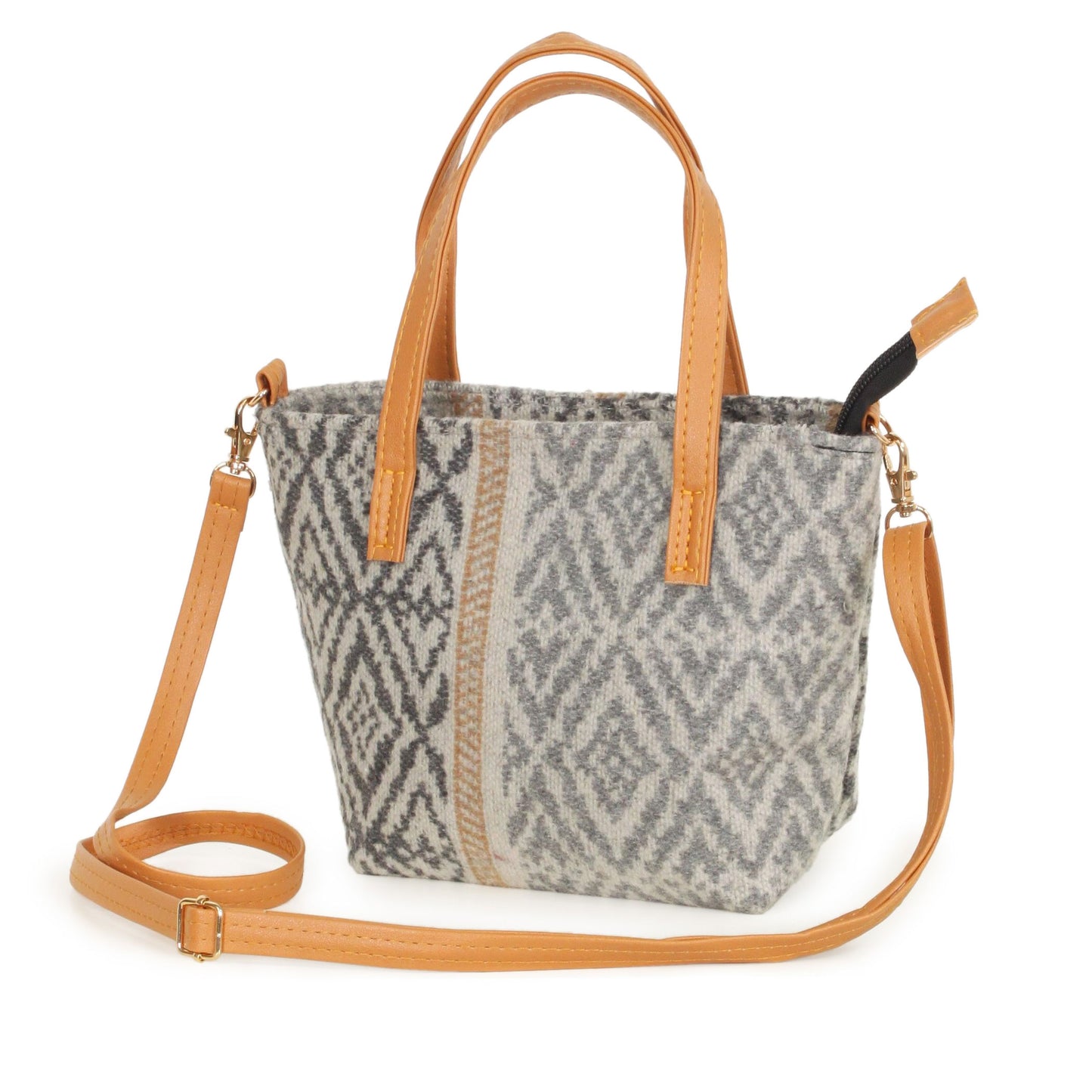 ETHNIC PRINT CROSSBODY BAG