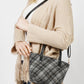 PLAID PRINT CROSSBODY BAG