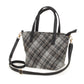 PLAID PRINT CROSSBODY BAG