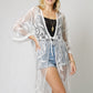 DREAM CATCHER LACE LONG KIMONO