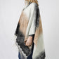 LACE TEXTURE OMBRE CAPE W/FRINGE