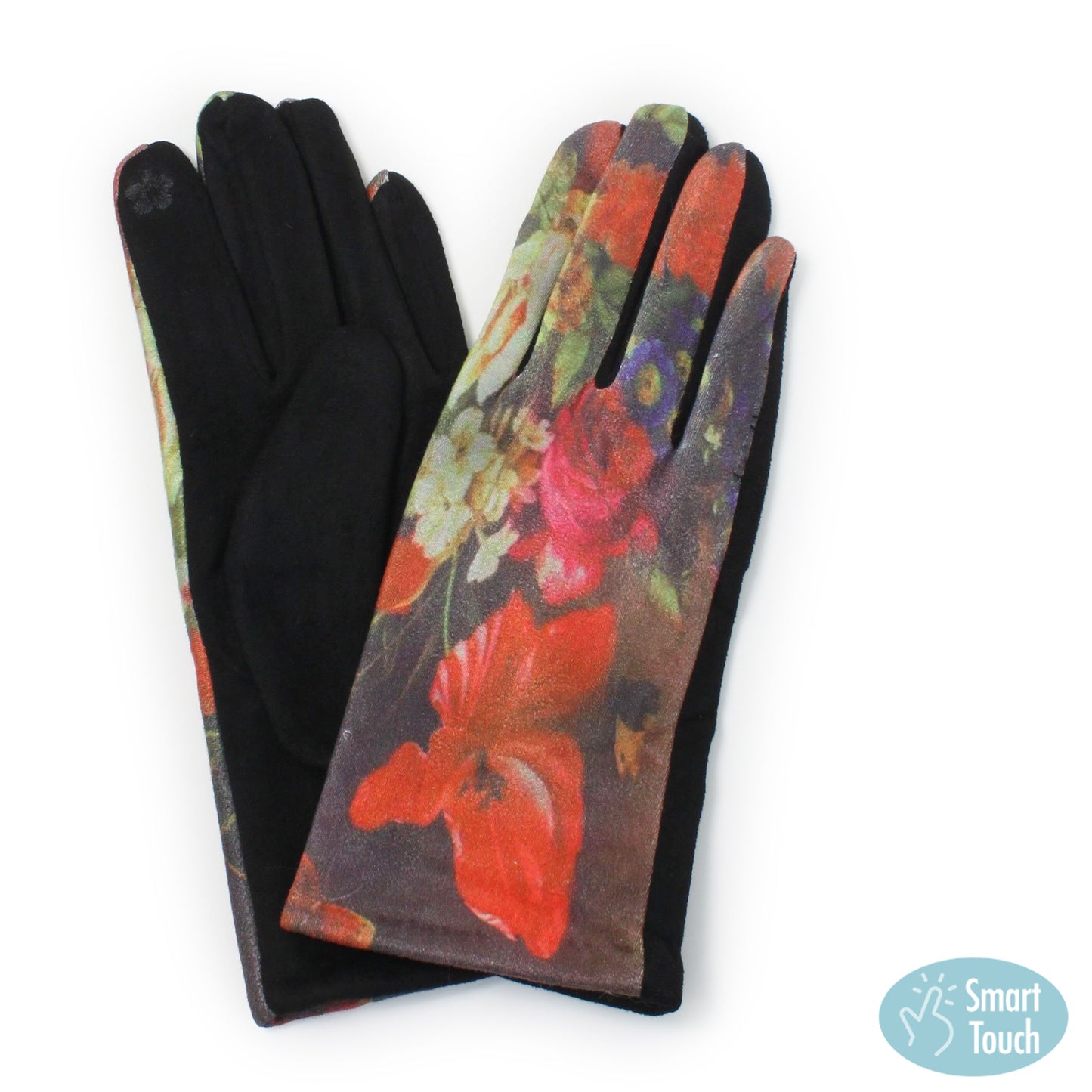 FLOWER PRINT GLOVES