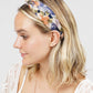 FLORAL PRINT KNOTTED HEADBAND