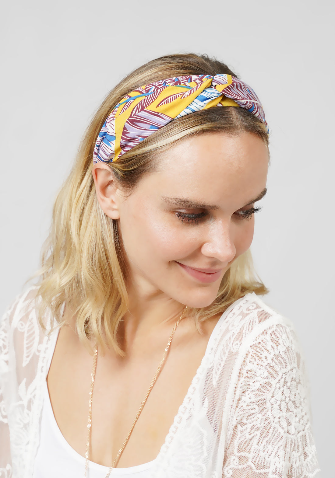 TROPICAL TWISTED HEADBAND