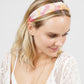 TIE DYE PRINT KNOTTED HEADBAND