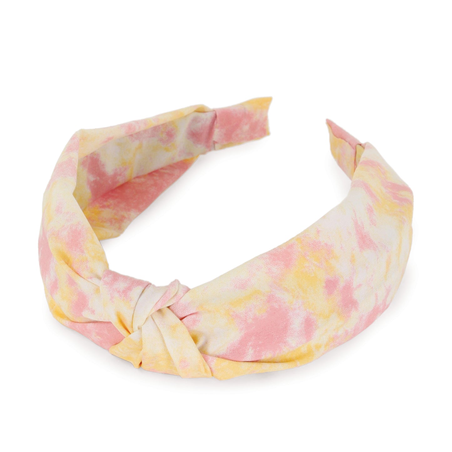 TIE DYE PRINT KNOTTED HEADBAND