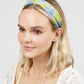 TIE DYE PRINT KNOTTED HEADBAND