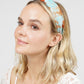 TIE DYE PRINT KNOTTED HEADBAND