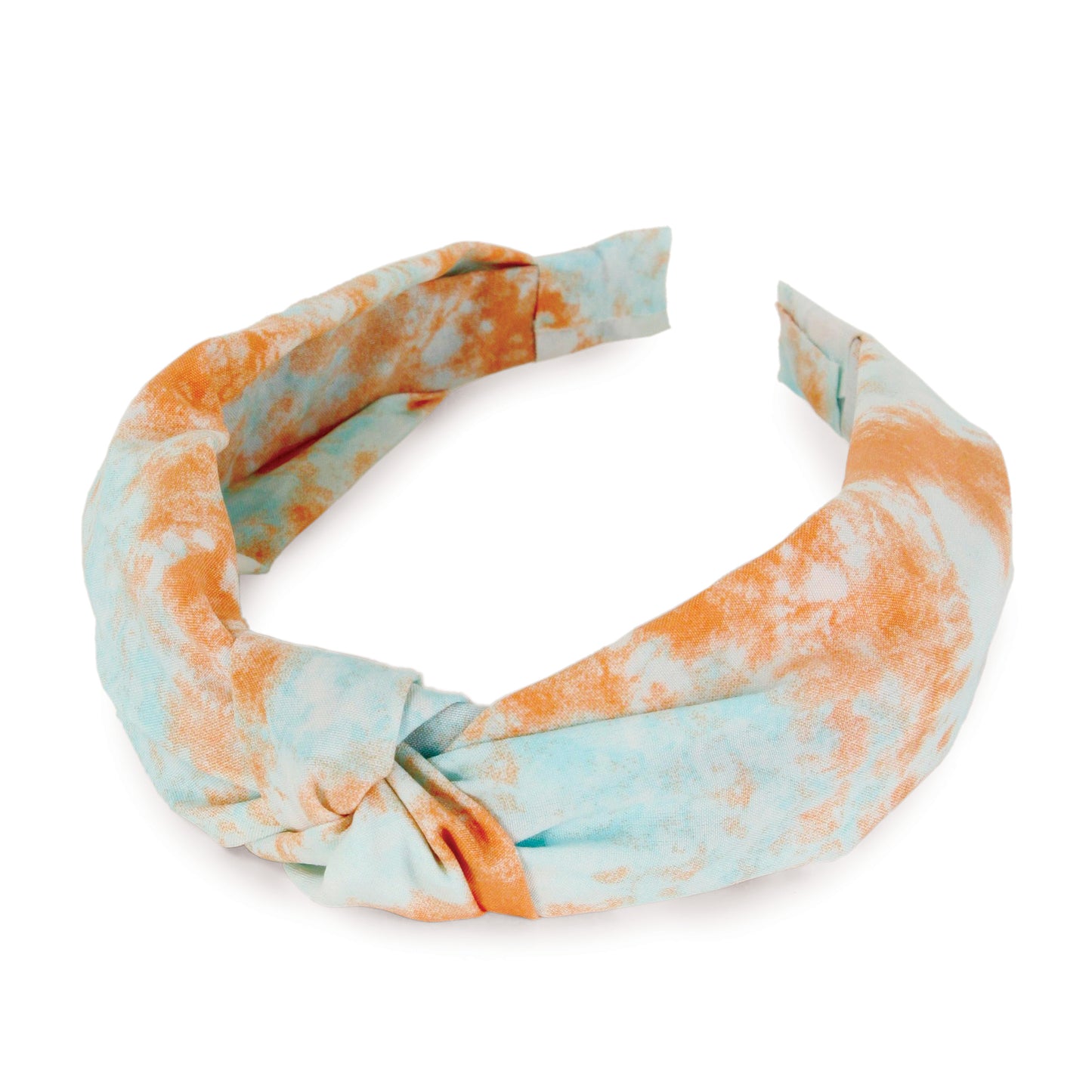 TIE DYE PRINT KNOTTED HEADBAND