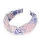 TIE DYE PRINT KNOTTED HEADBAND