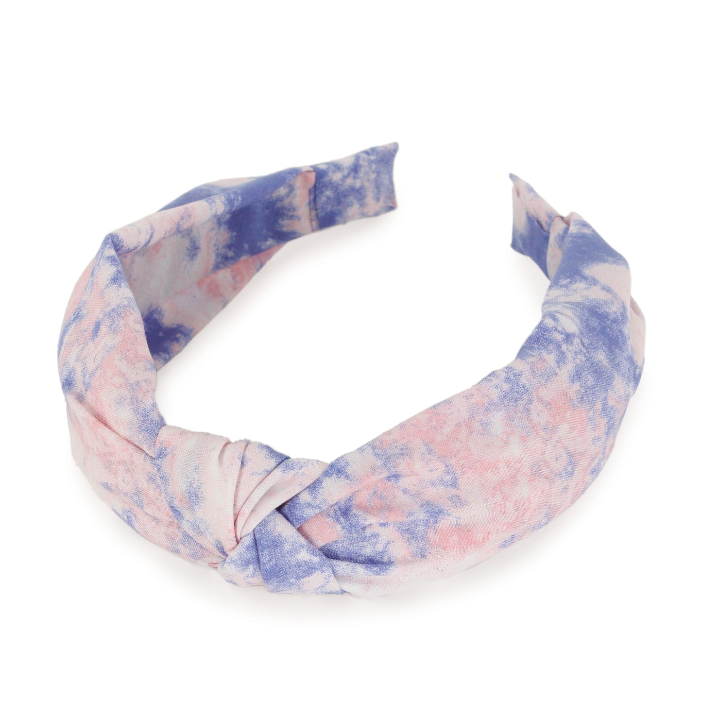 TIE DYE PRINT KNOTTED HEADBAND