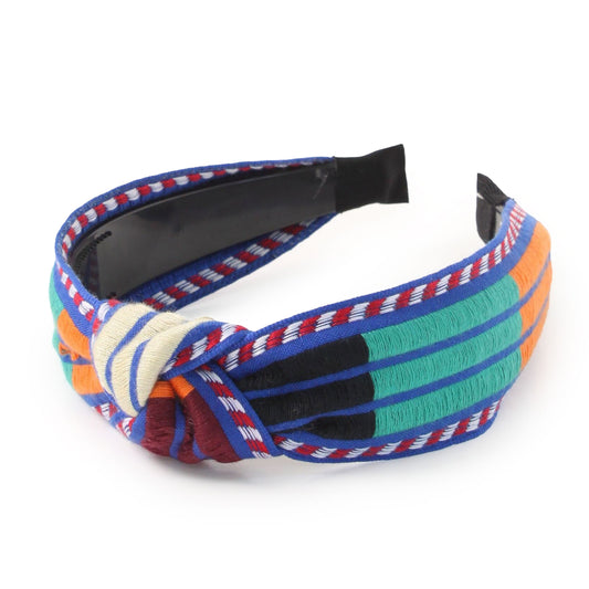 MULTI COLOR KNOTTED HEADBAND