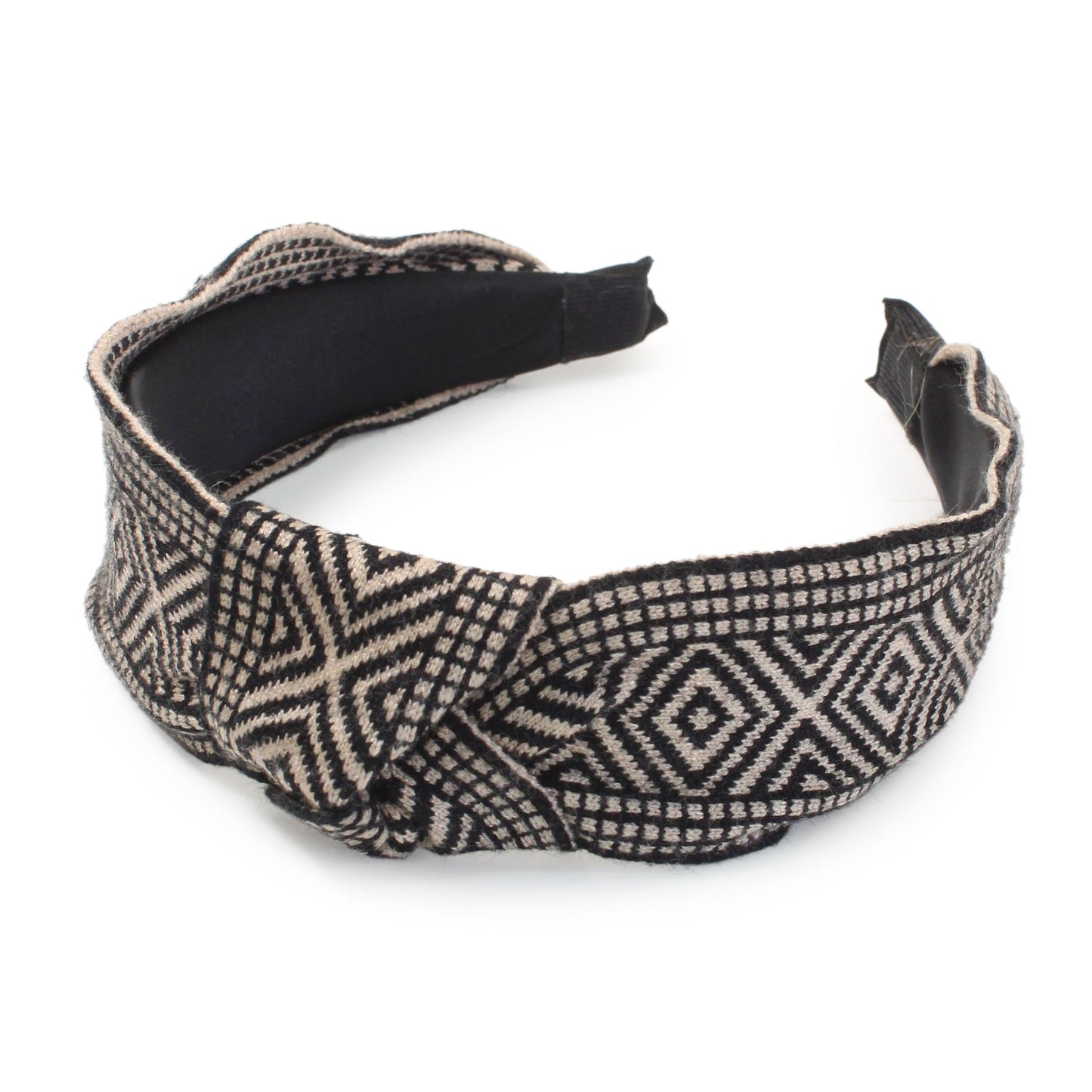 ETHNIC KNIT KNOTTED HEADBAND