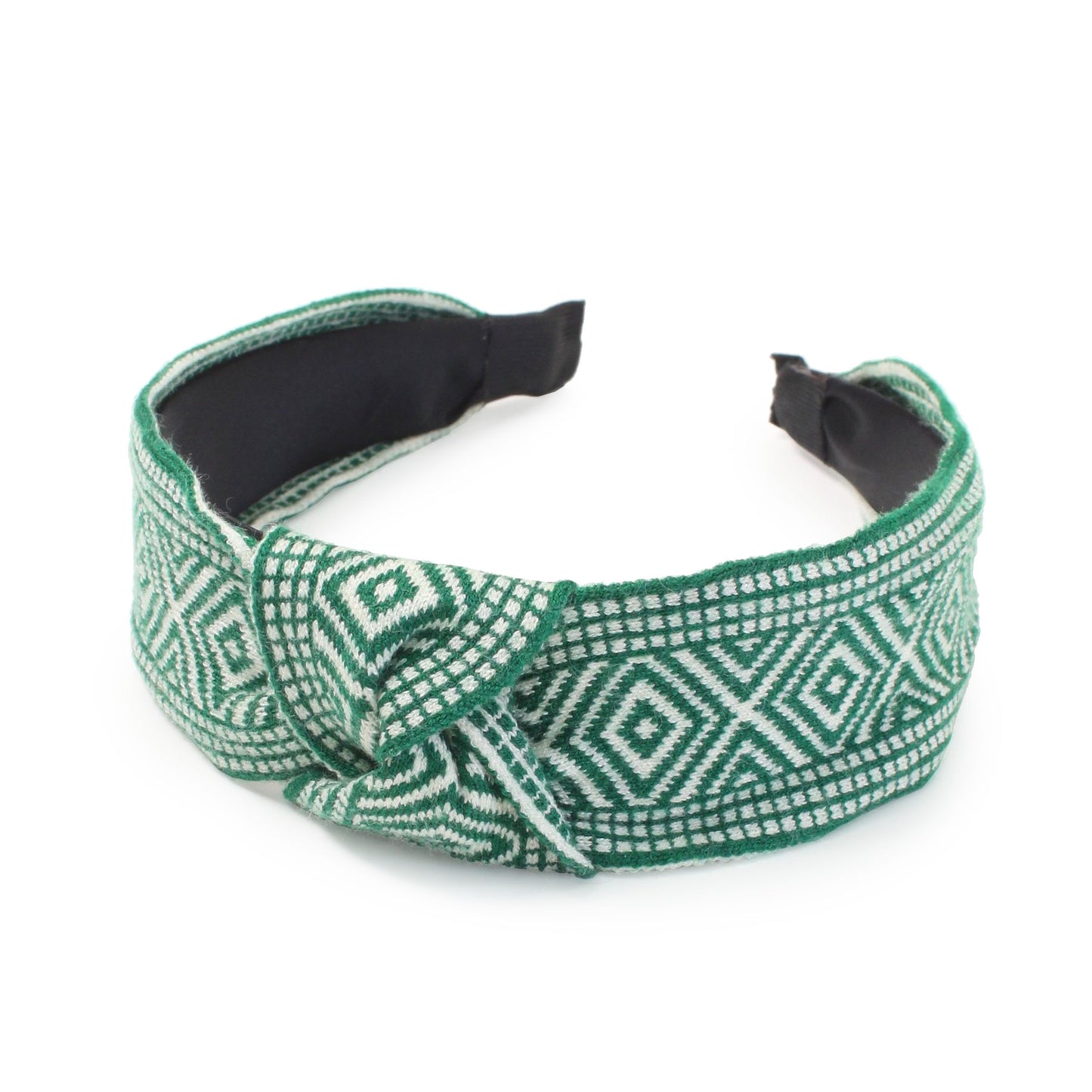 ETHNIC KNIT KNOTTED HEADBAND