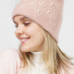 PEARL DECO KNIT BEANIE