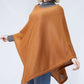 TEXTURED JERSEY PONCHO