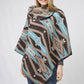 AZTEC PATTERN PONCHO