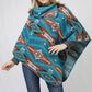 AZTEC PATTERN PONCHO