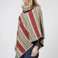 ETHNIC PATTERN PONCHO