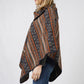 ETHNIC PATTERN PONCHO