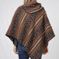 ETHNIC PATTERN PONCHO