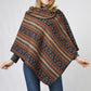 ETHNIC PATTERN PONCHO