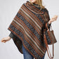 ETHNIC PATTERN PONCHO